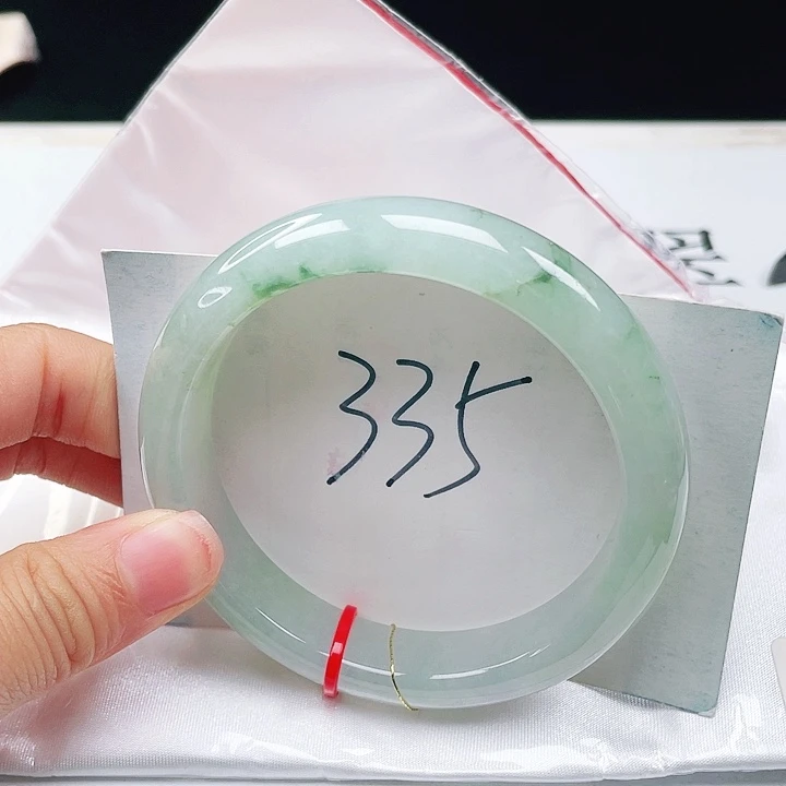 未镶嵌手镯翡翠58+正圈