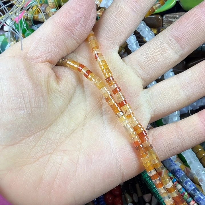 查罗石散珠合金卡2*4直切一条