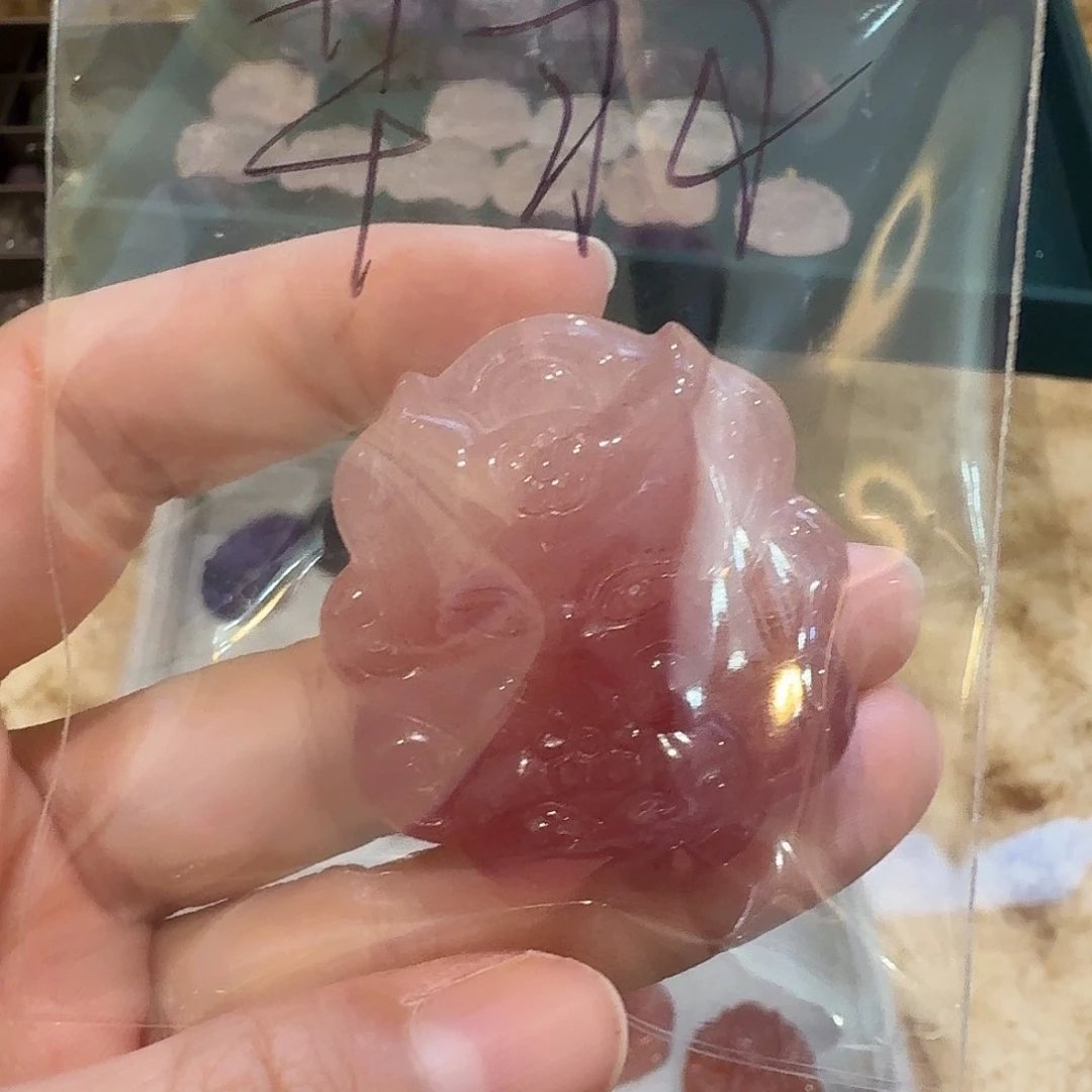 未镶嵌珠宝半成品水晶芊*草莓
