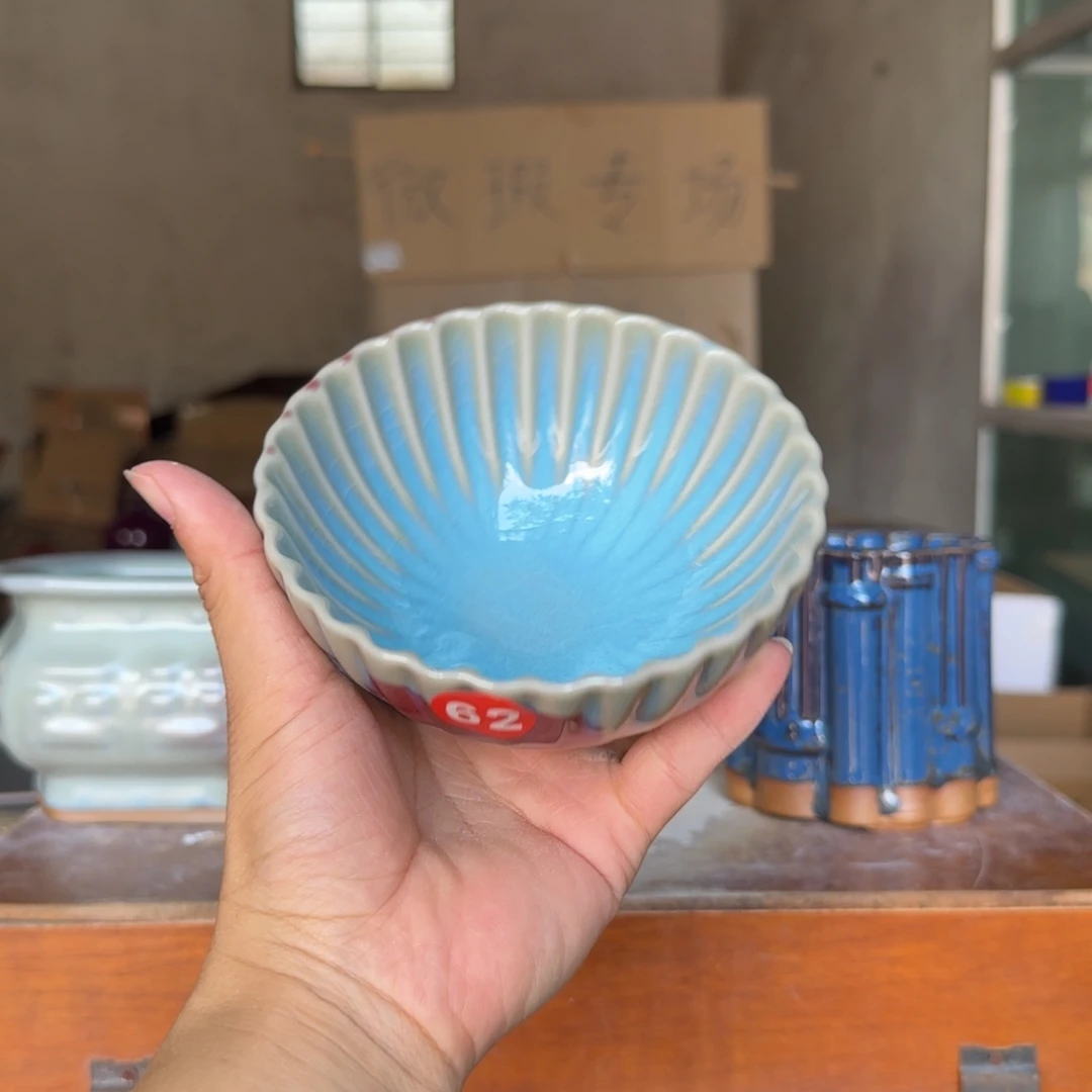 摆件郑家钧瓷摆件微瑕