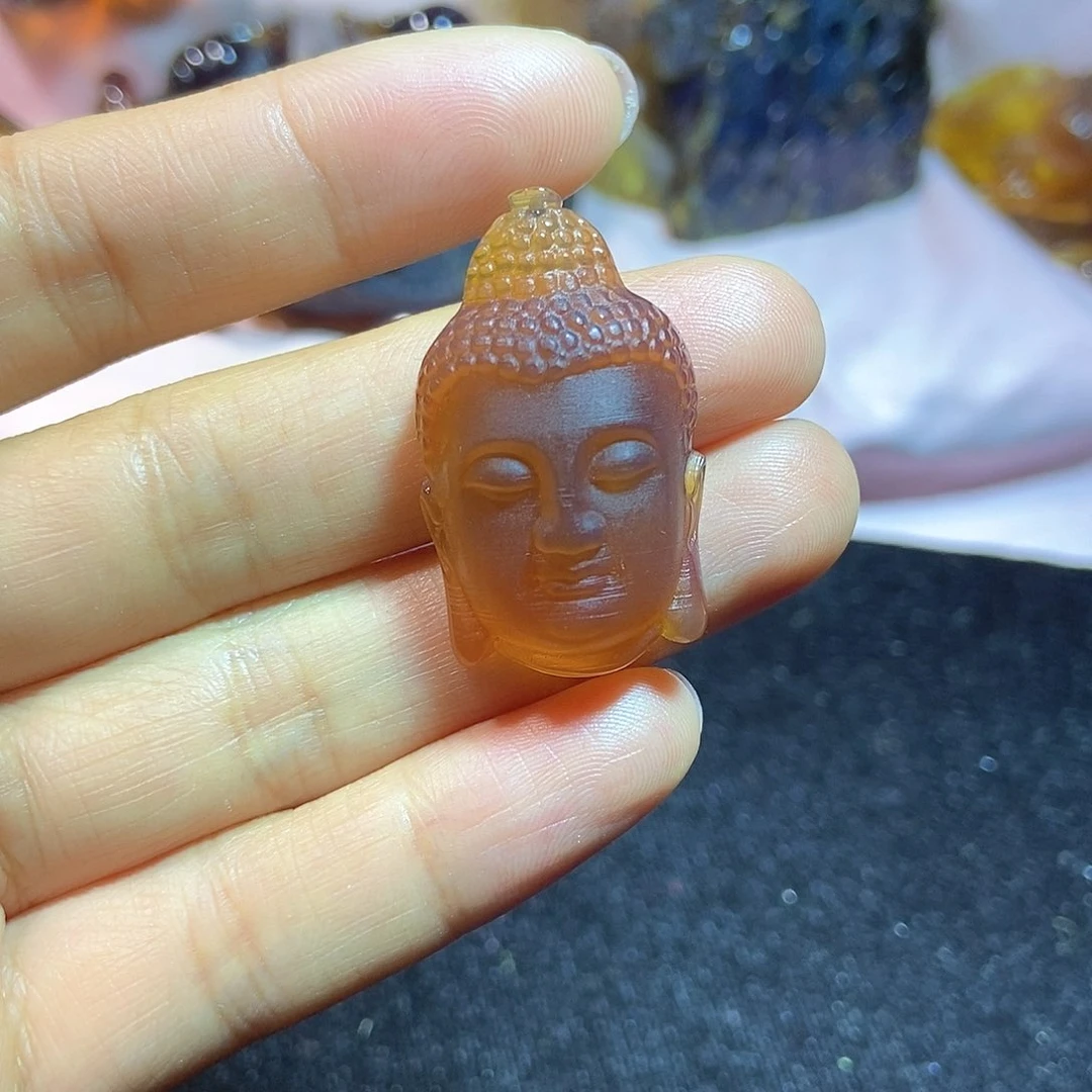 未镶嵌颈饰琥珀小*缅甸天然琥珀吊坠