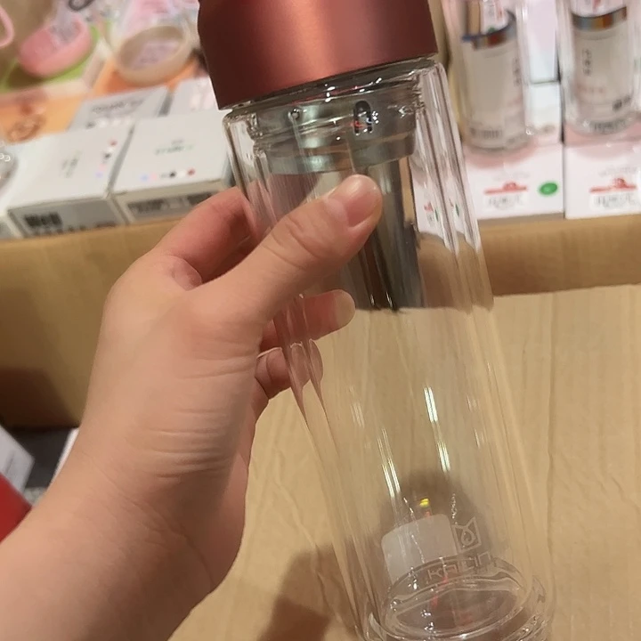 凯林70-400ml粉玻璃杯 提环