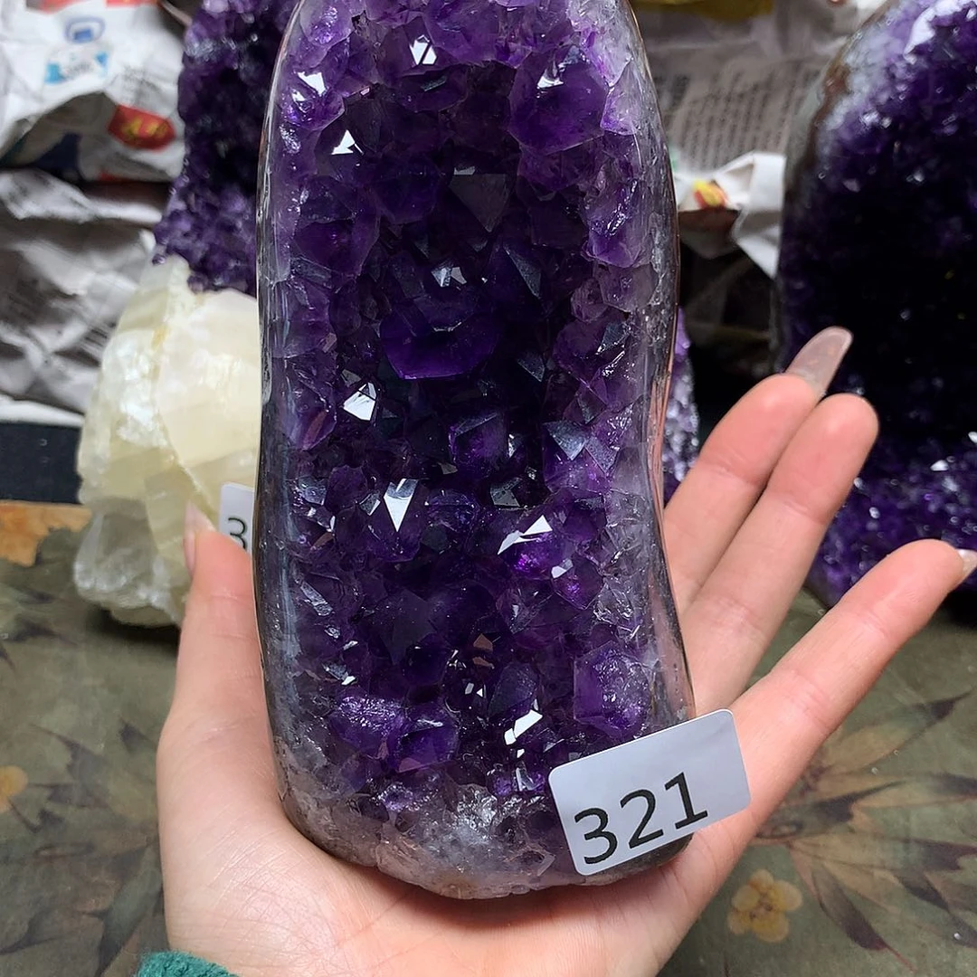 紫晶大型摆件（非配饰）未镶嵌ꩵ****