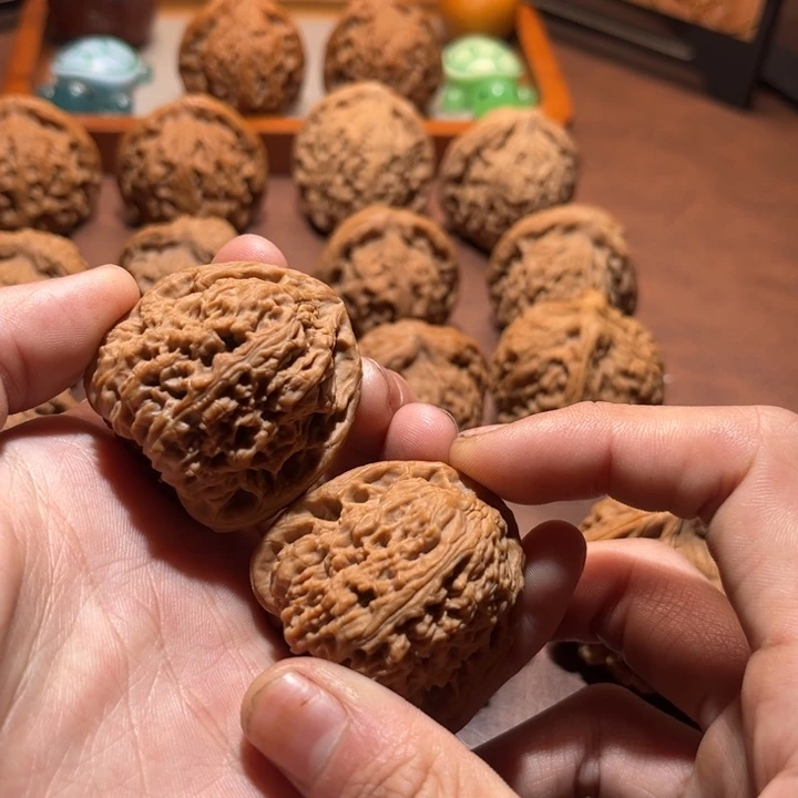 小***行文玩核桃把件南疆