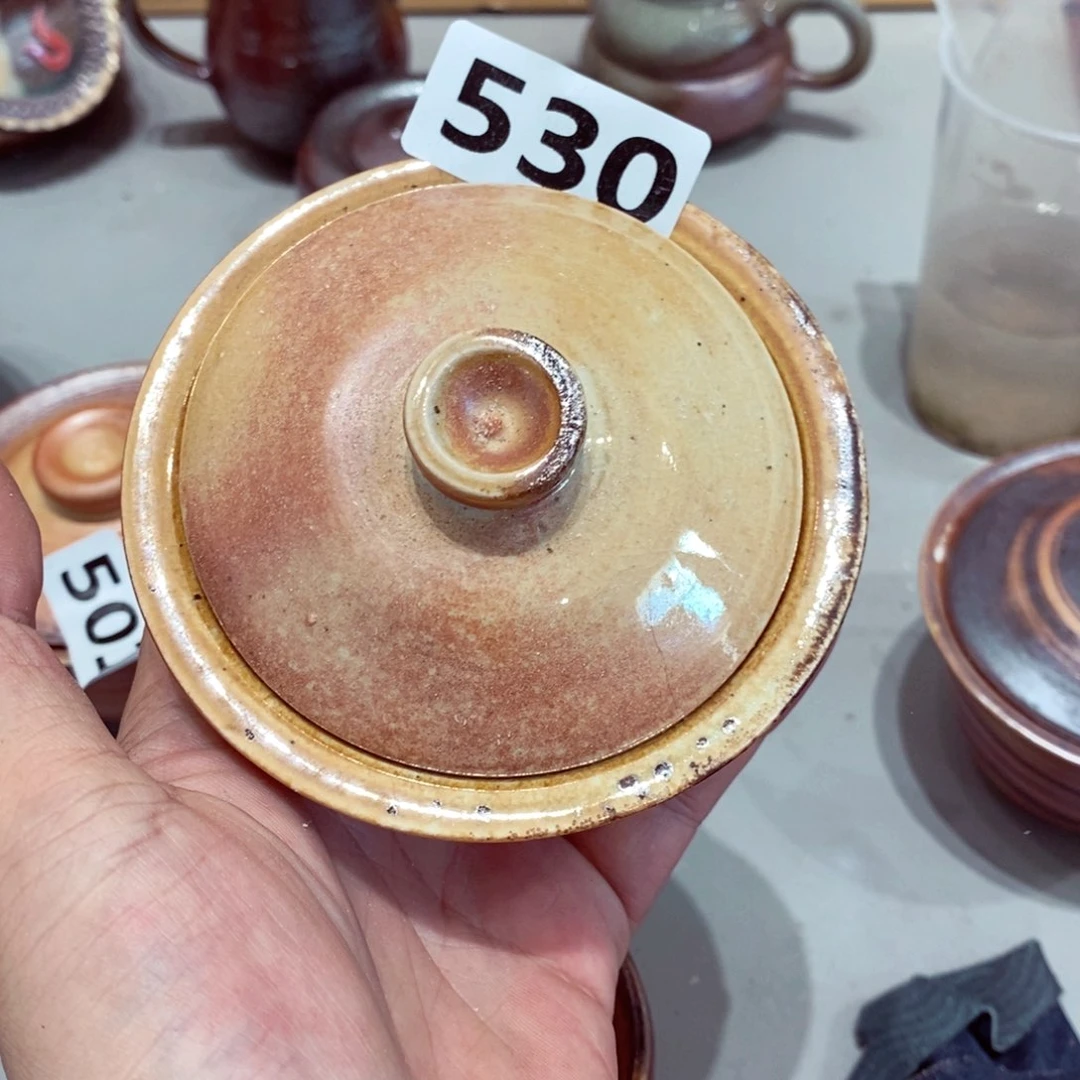 柴烧茶具陶瓷杯子