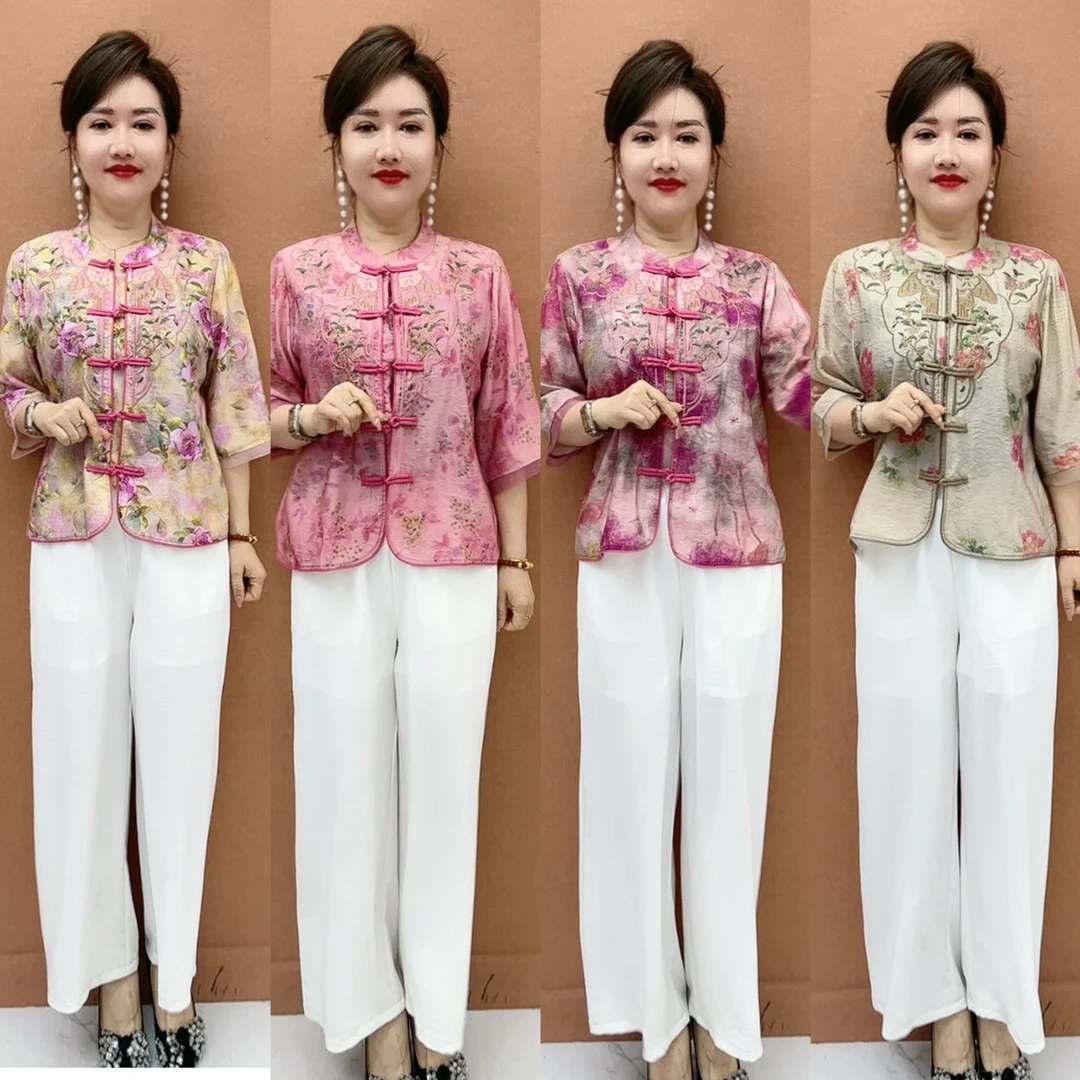 ZM时尚简约国风设计开衫外套