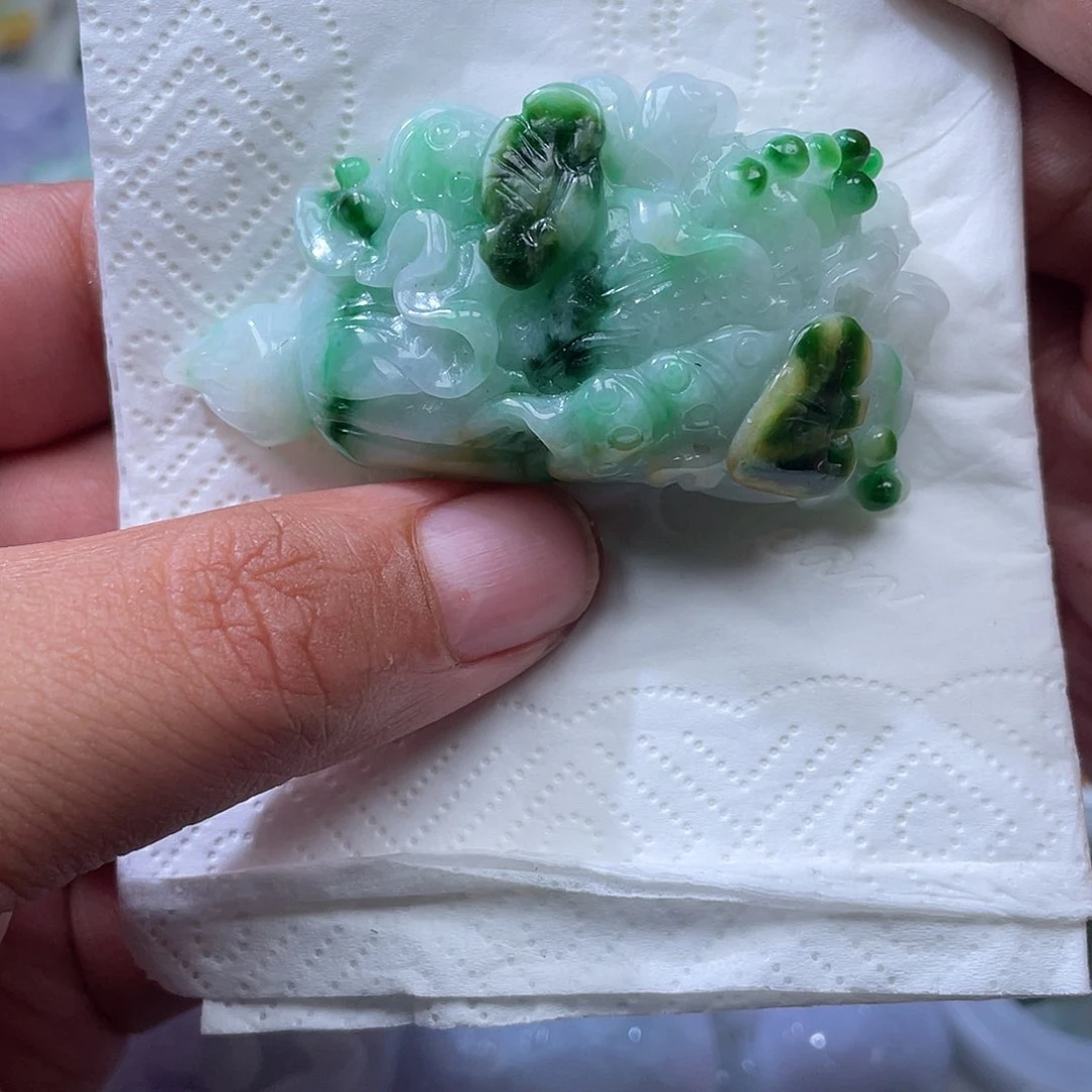 颈饰未镶嵌翡翠翡玉缘翡翠