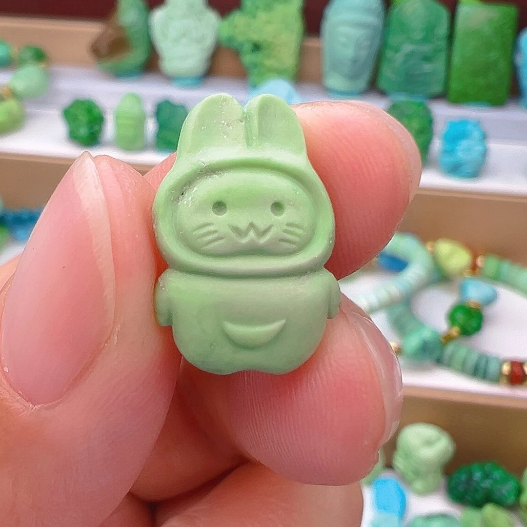 未镶嵌绿松石项链