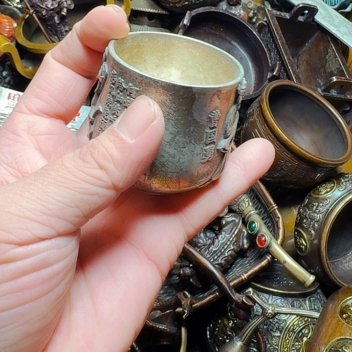 铜器摆件收收藏藏