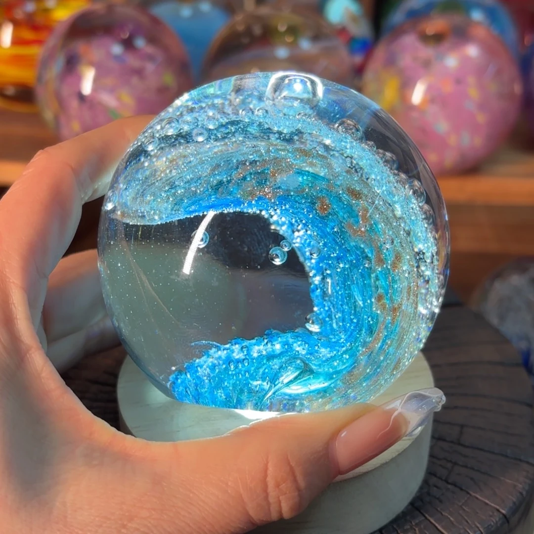 手工艺品琉璃微瑕