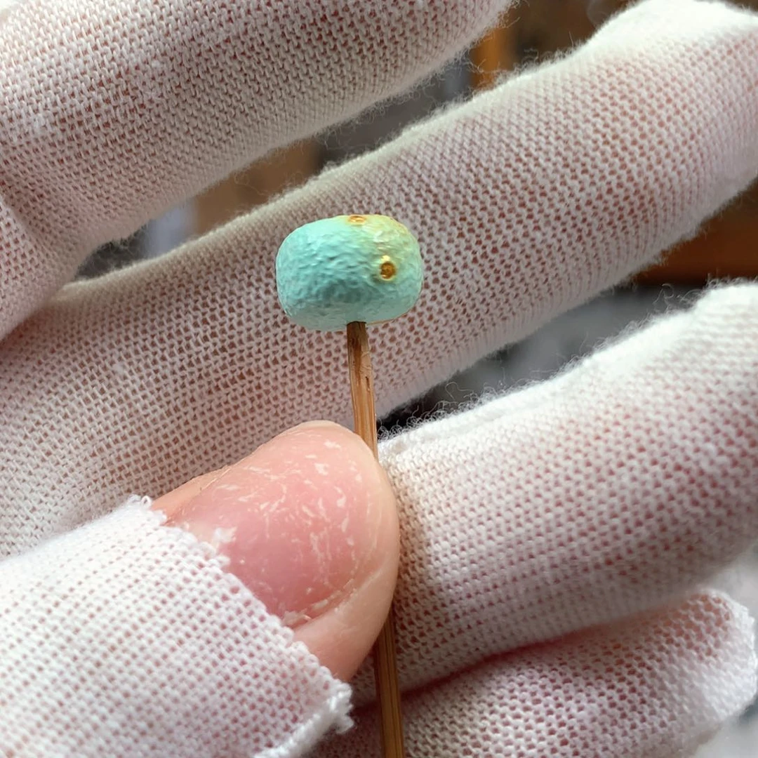 绿松石未镶嵌挂件