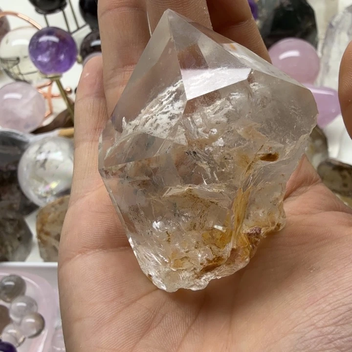 未镶嵌水晶珠宝半成品