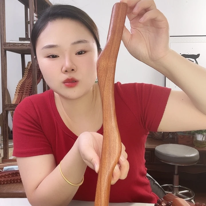 红檀木003擀筋棒二等品