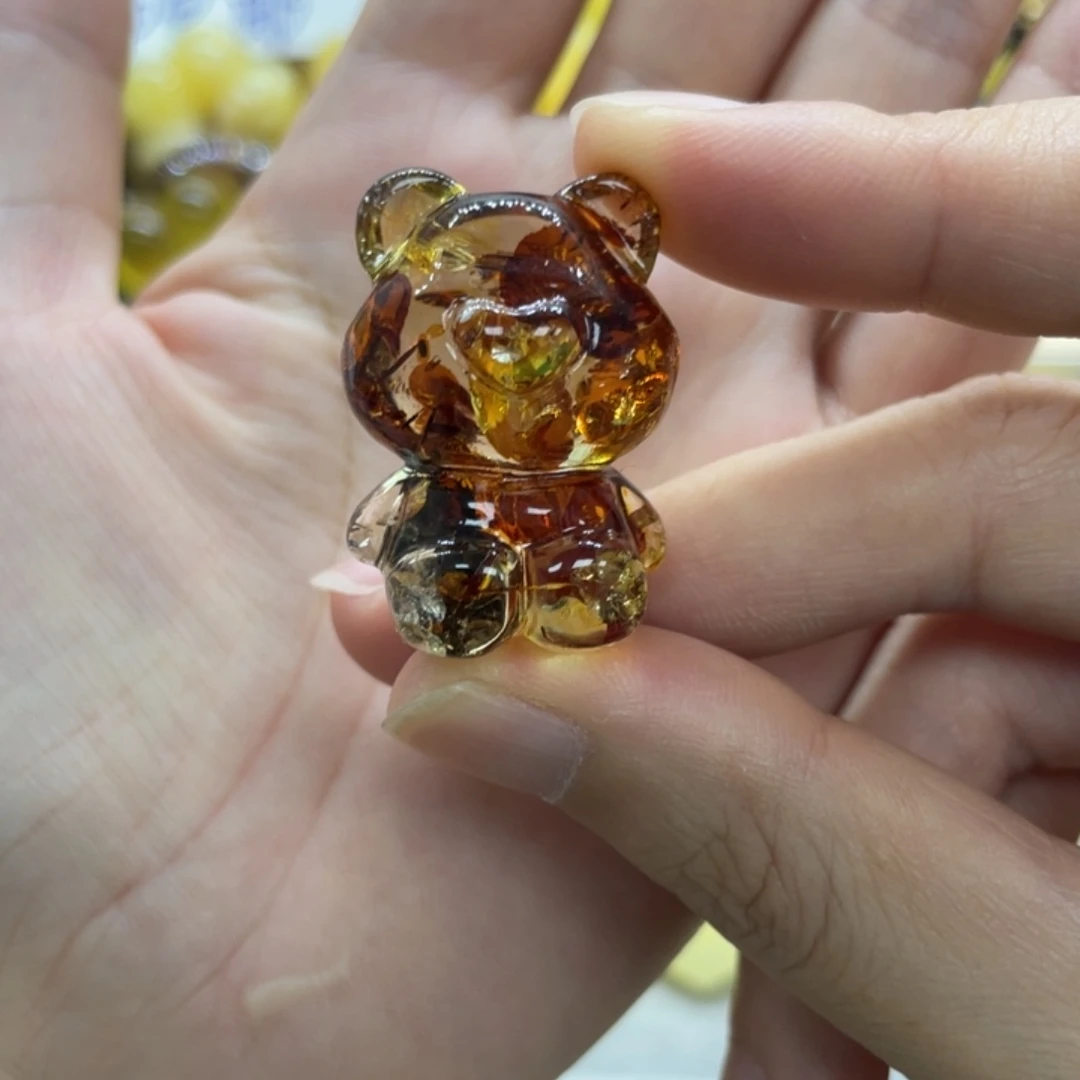 裸石琥珀未镶嵌天然琥珀