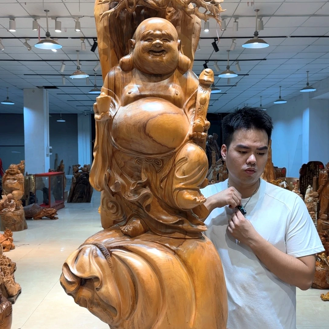 吴***杰木工艺品摆件不包邮