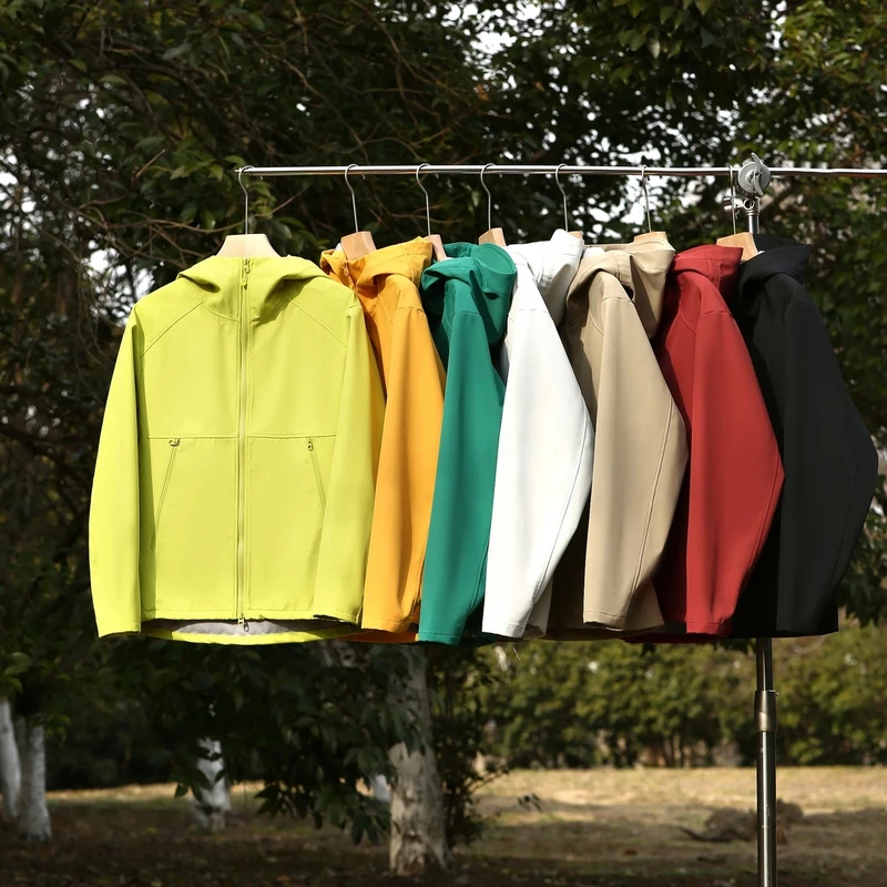 清货硬核！户外防风男女情侣冲锋衣外套K507