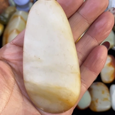 和田玉（糖玉）未镶嵌挂件28