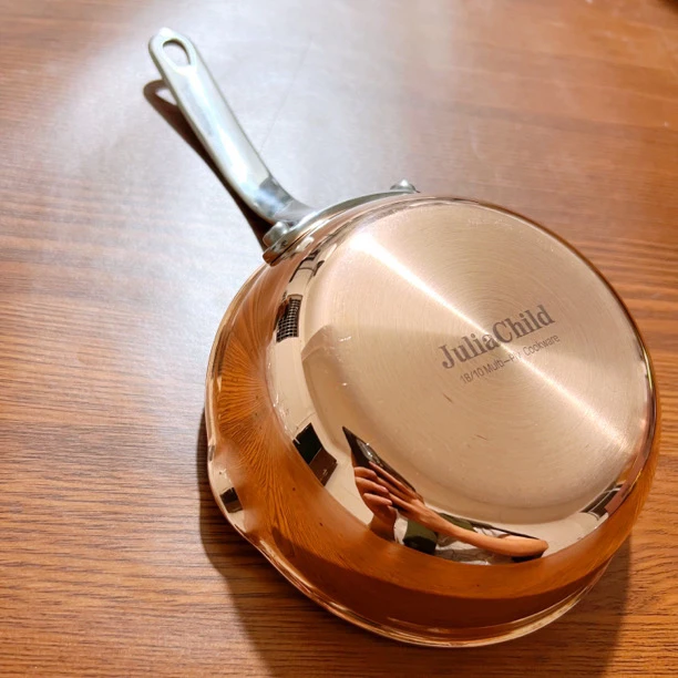 出欧美紫铜小煎锅 12×4cm