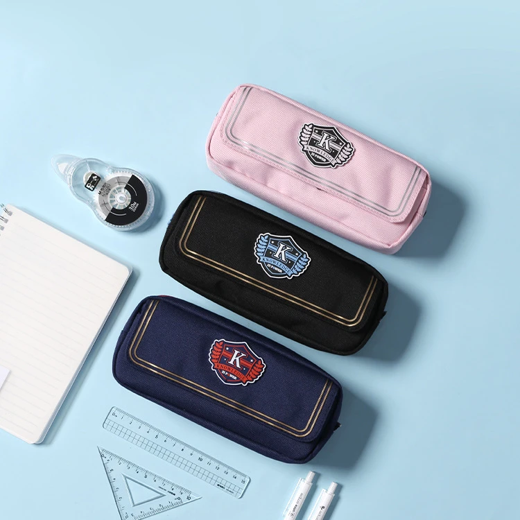 晨光APB932GY 学院风多功能袋鼠包笔袋