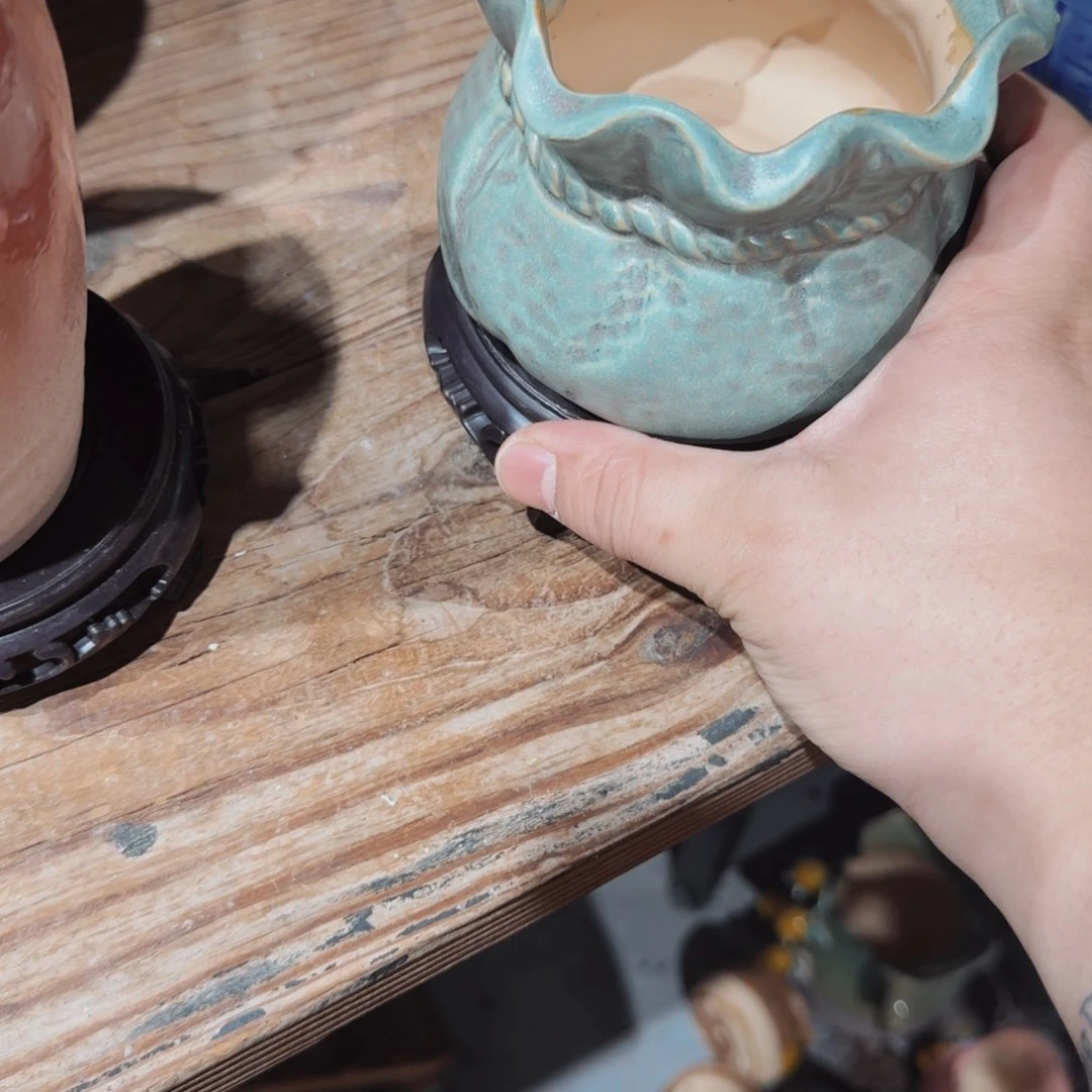 紫砂花盆粗陶 粗陶