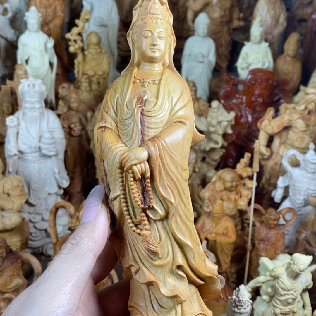 木崖柏21高念珠观音结油