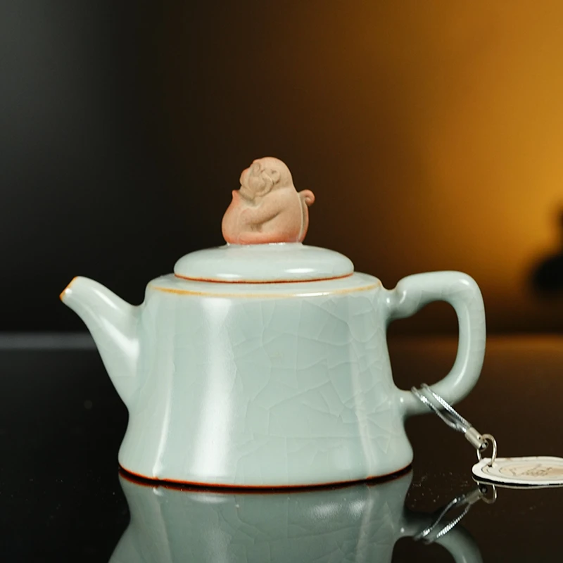【瓷圈李校长专属】分寸 分寸集好天青壶10（fc377）