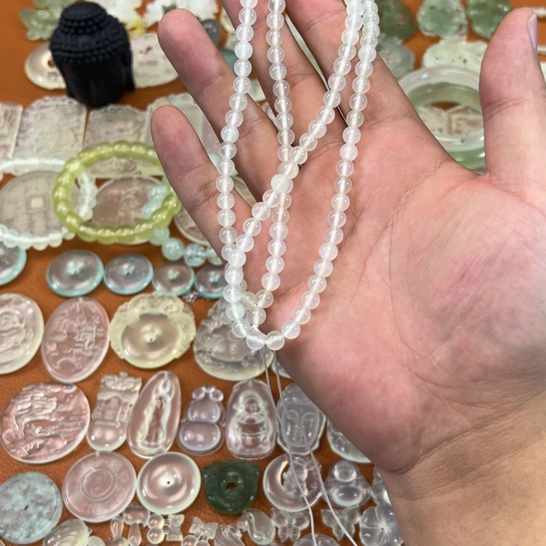 初***.岫玉未镶嵌多样性随机发一