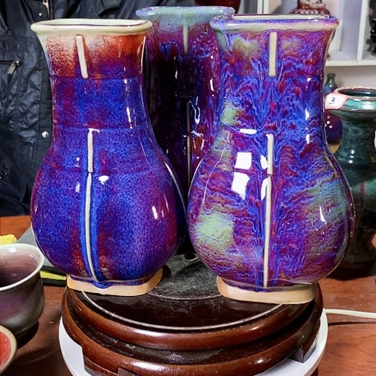 摆件碧****》尚峰钧窑作品摆件