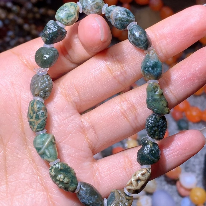 玛瑙/玉髓珠宝半成品未镶嵌