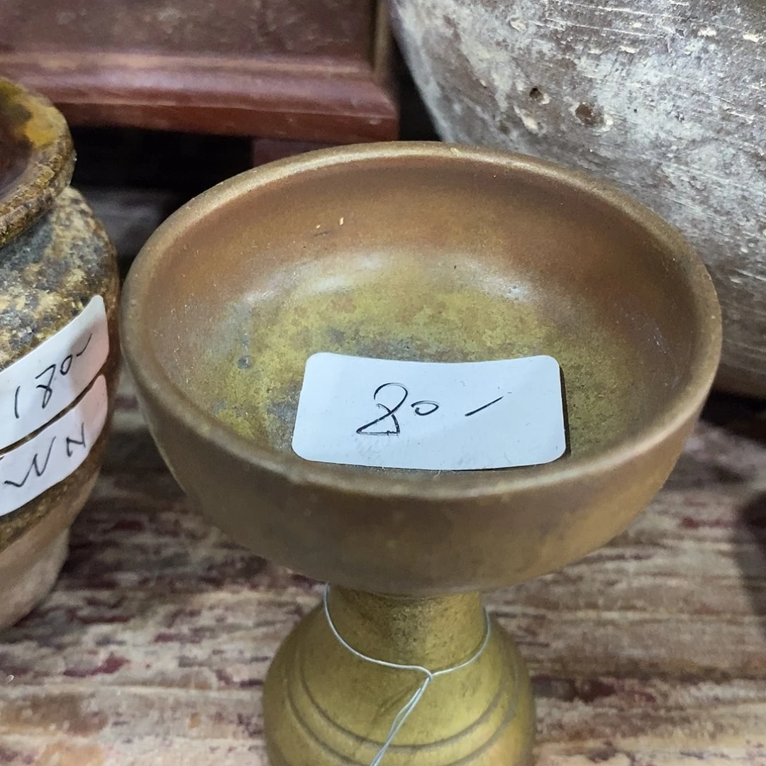 手工艺品琉璃油灯
