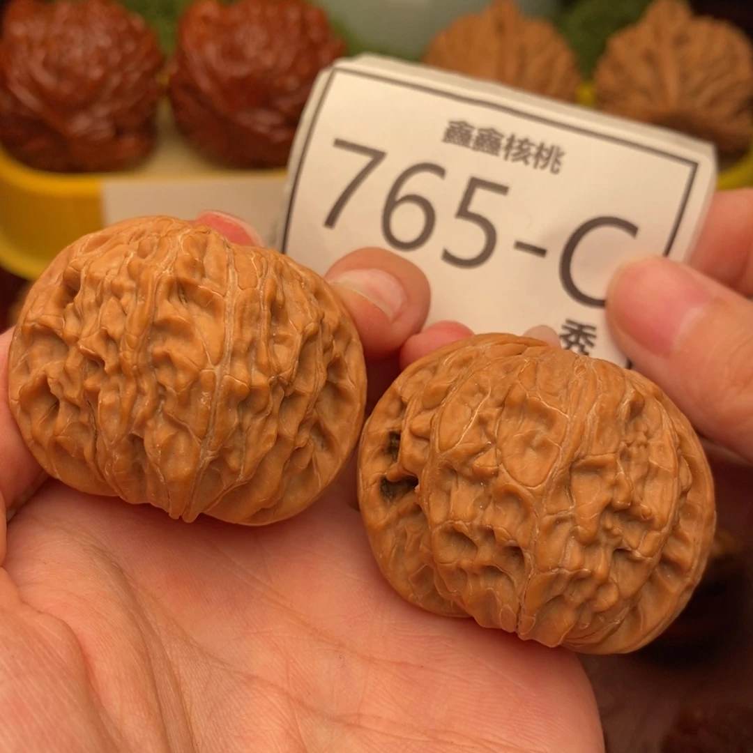 G***H把件文玩核桃正磨41……