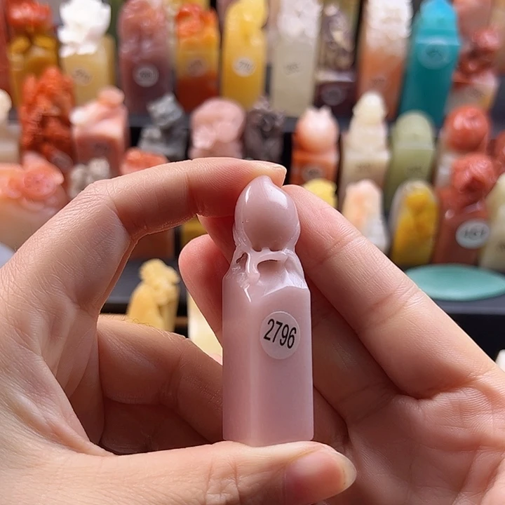 云南石印石手工定制1.5厘米，桃子，包刻