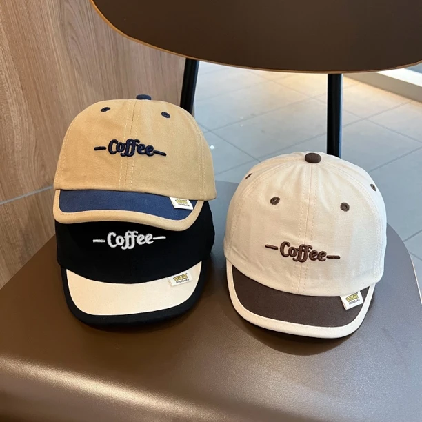 【潮童范儿】宝宝帽子春夏季拼色短檐鸭舌帽潮酷男孩早春穿搭棒球帽