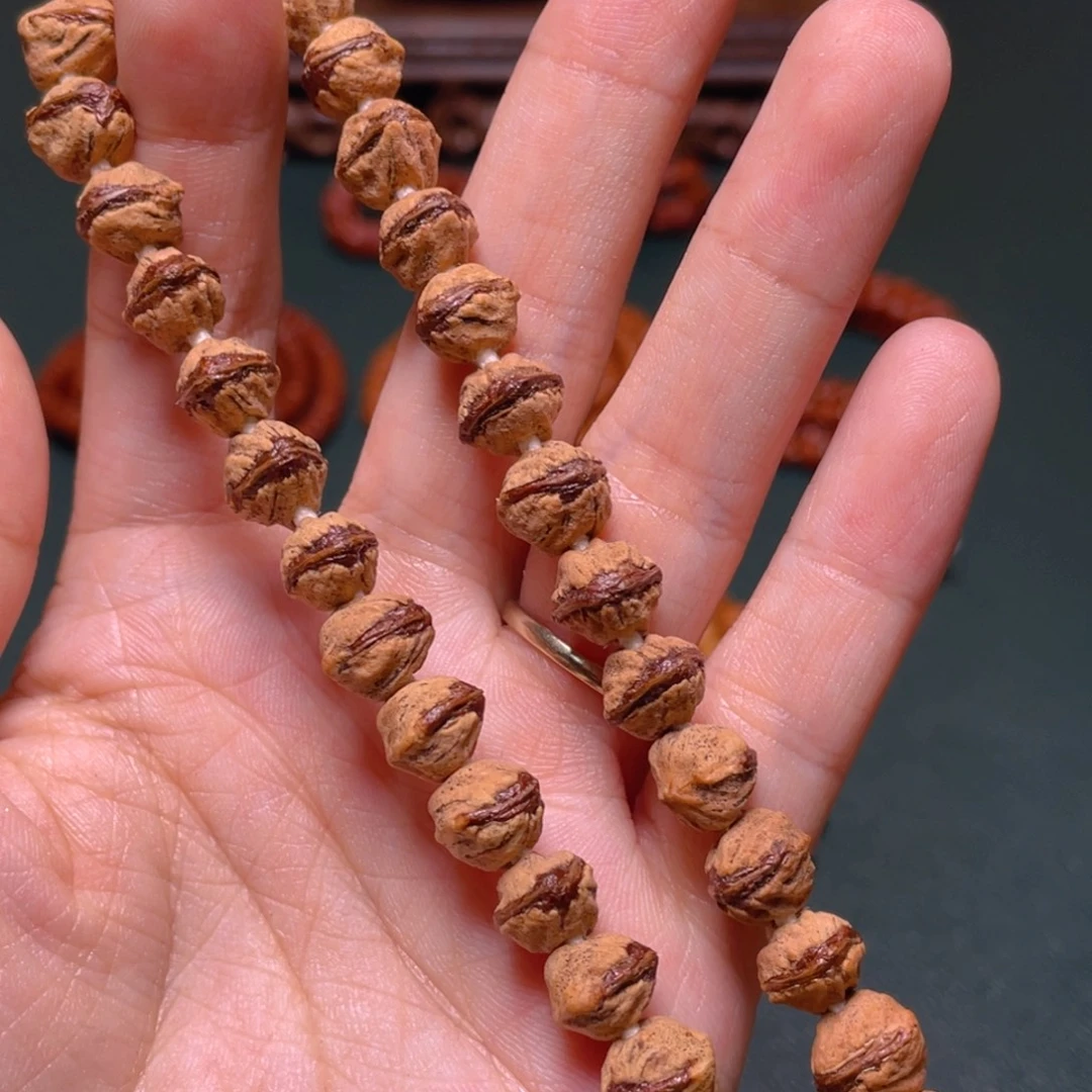 柏香籽/百香籽吊坠红芽横打手持