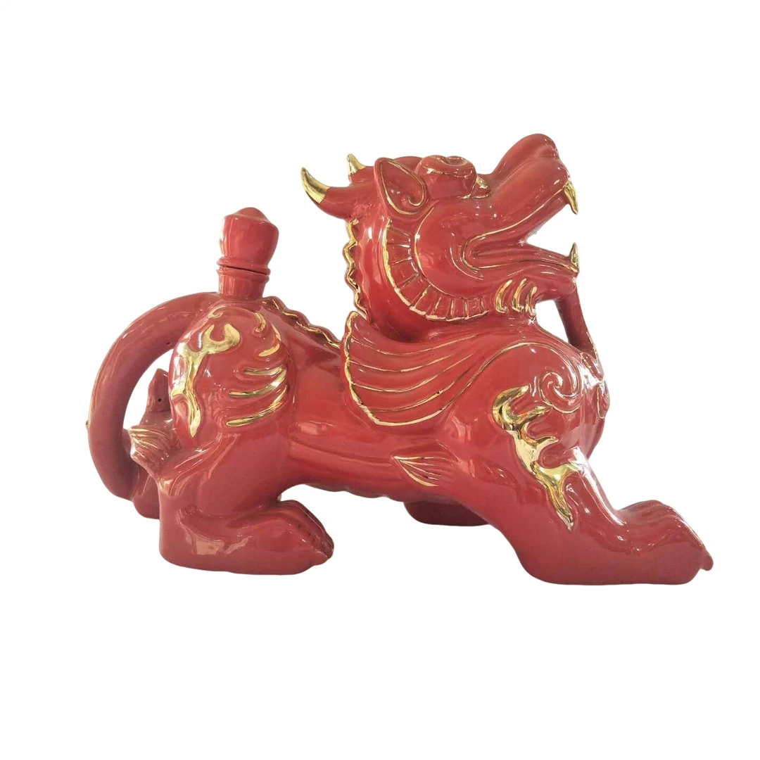 香得盛景德镇陶瓷 4000ml貔貅摆件酒【简装发货】LQ52度4000