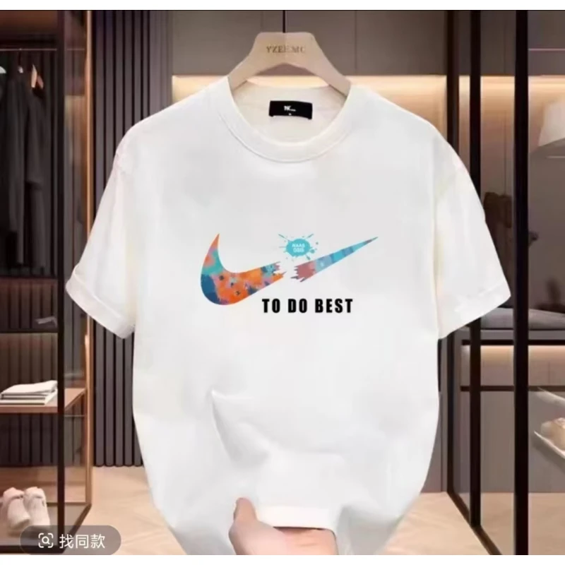 【一折粉丝福利】潮牌男女同款圆领百搭T恤