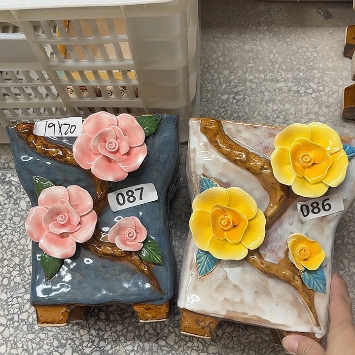 花盆紫砂粗陶材质多肉花盆