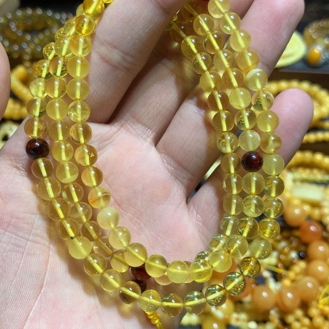 琥珀未镶嵌珠宝奇石