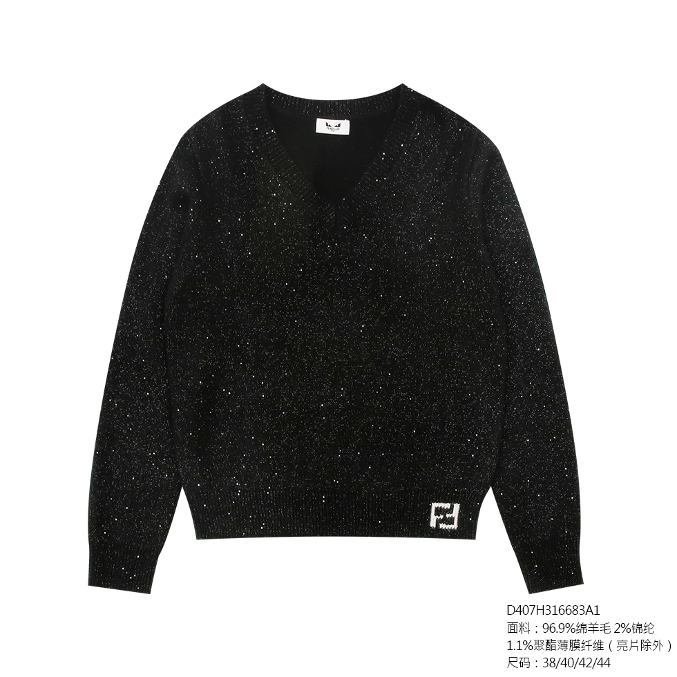 FENDILOR小怪兽25年秋冬款女士毛衣 D407H316683A