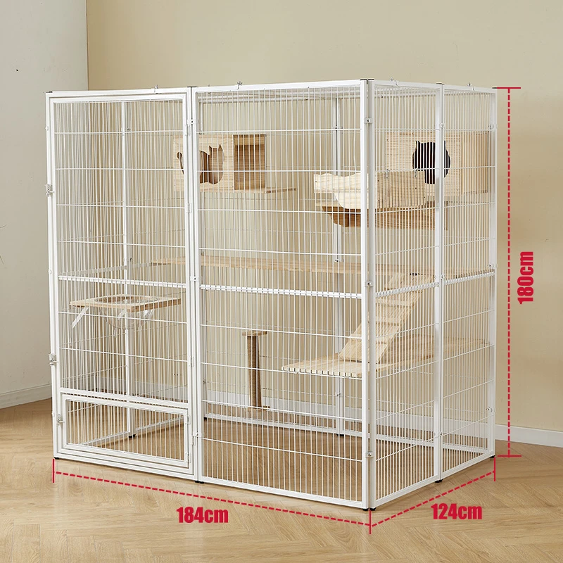 包邮自由空间猫笼鸽子笼鸟笼宠物笼超大猫别墅鹦鹉笼猫咪乐园围栏