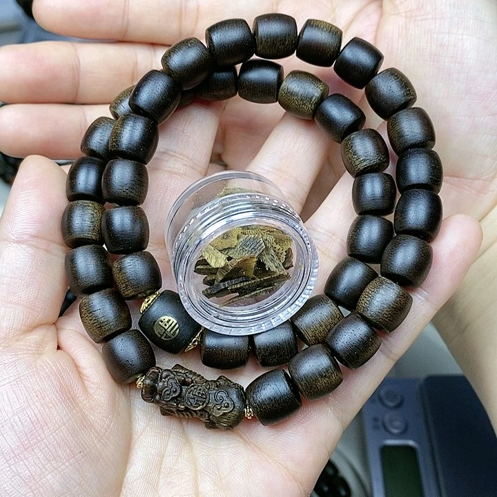 沉香沉香碎屑J****年越南芽庄白棋楠定制款