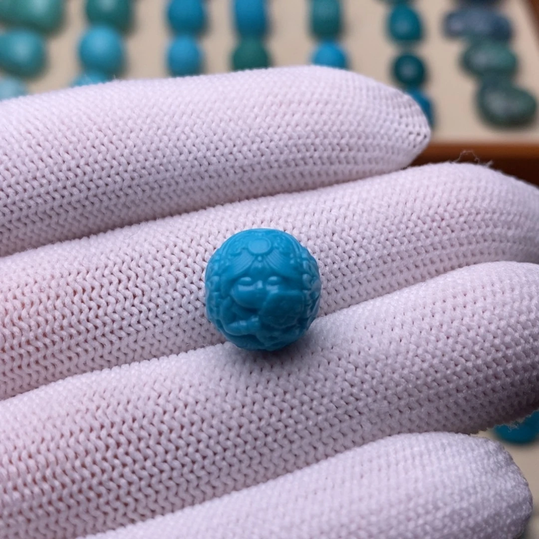 绿松石未镶嵌绿松石扎基11.7