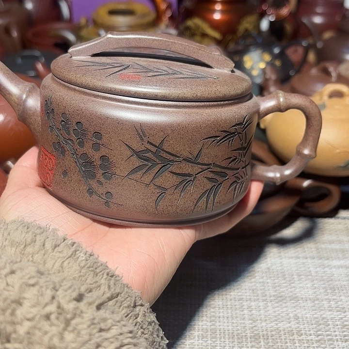 紫砂茶壶原矿宜兴紫砂