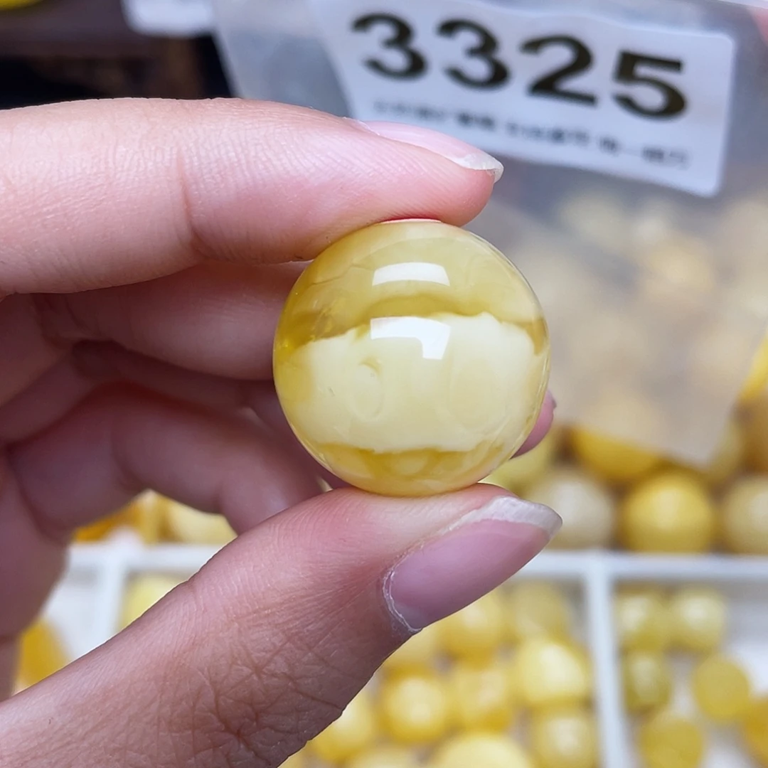 蜜蜡未镶嵌珠宝奇石粉21