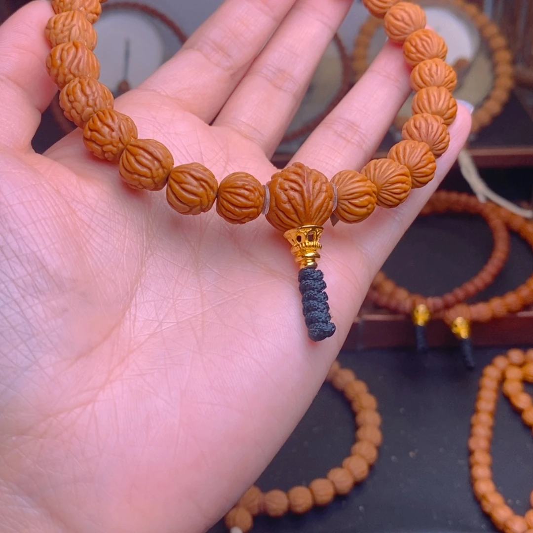 非***园桃核手串龙文桃核11