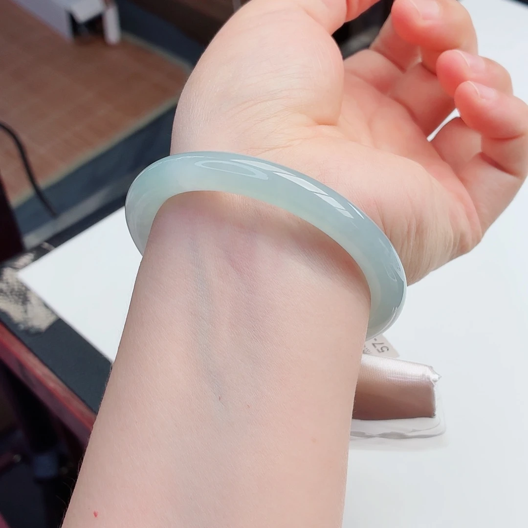 未镶嵌手镯翡翠19号-57圈口