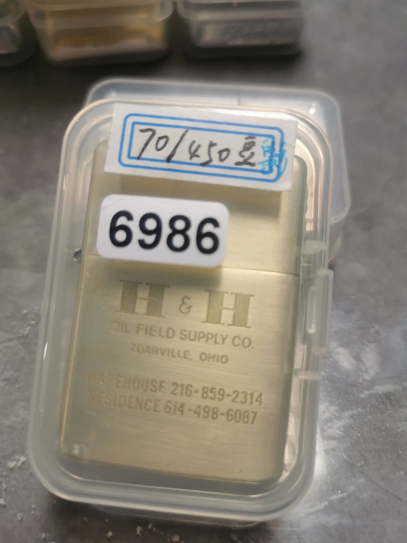 Zippo打火机回血70带题材-6986