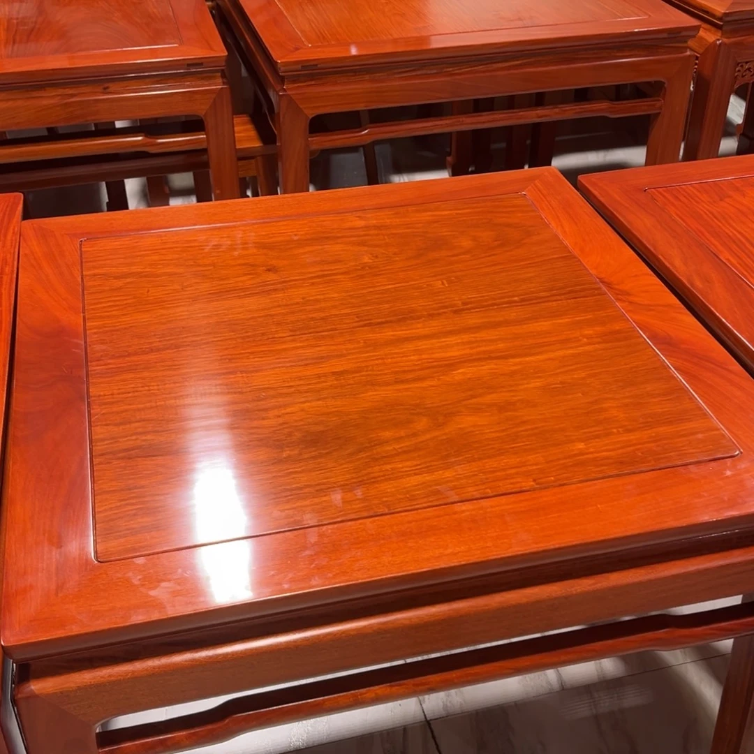 S***g紫檀木类成套家具缅甸花梨木