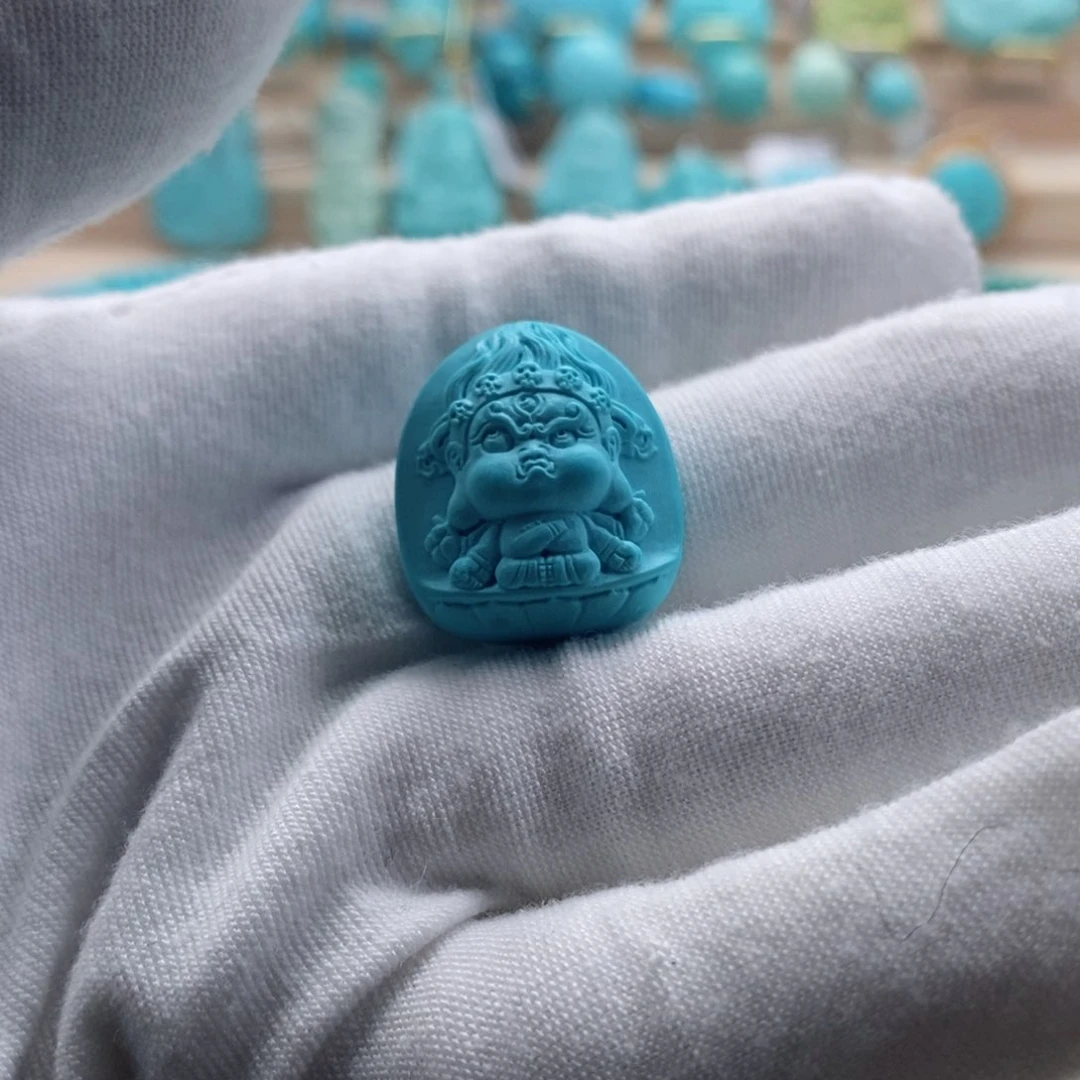 绿松石珠宝奇石未镶嵌