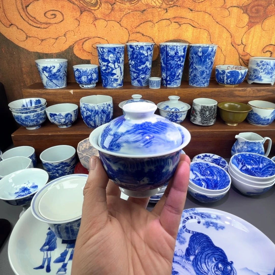 摆件手工手绘微瑕
